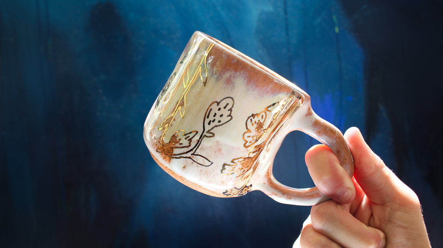 11oz Lilyvine Wildflower Mug