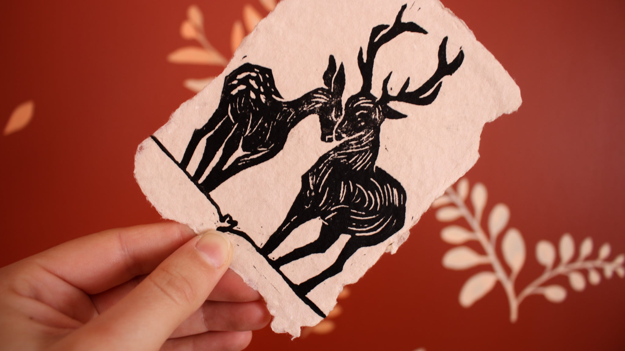 Deer Valentine ~ Card Set