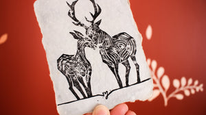 Deer Valentine ~ Card Set